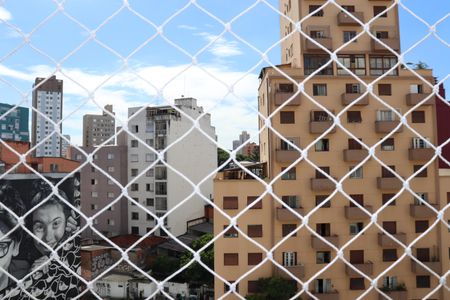 Vista da Sala de apartamento para alugar com 1 quarto, 32m² em Consolação, São Paulo