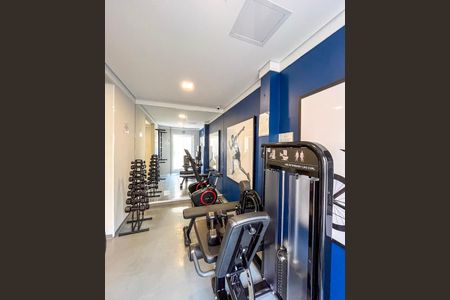 Apartamento para alugar com 34m², 2 quartos e sem vaga Apartamento para alugar com 34m², 2 quartos e sem vagaAcademia