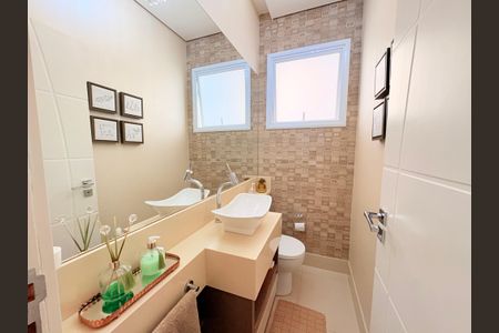 Casa de condomínio à venda com 193m², 3 quartos e 2 vagasLavabo