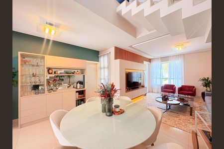 Sala de casa de condomínio à venda com 3 quartos, 193m² em Recanto Quarto Centenário, Jundiaí