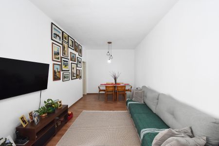 sala de estar de apartamento à venda com 2 quartos, 90m² em Pinheiros, São Paulo