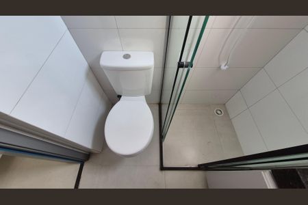 Banheiro  de kitnet/studio à venda com 1 quarto, 20m² em Vila Sao Pedro, Santo André