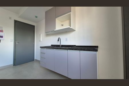 Cozinha  de kitnet/studio à venda com 1 quarto, 20m² em Vila Sao Pedro, Santo André