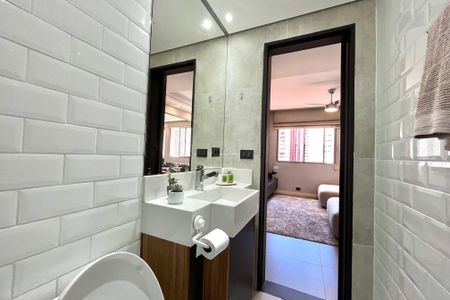 Apartamento à venda com 108m², 2 quartos e 2 vagasBanheiro Social