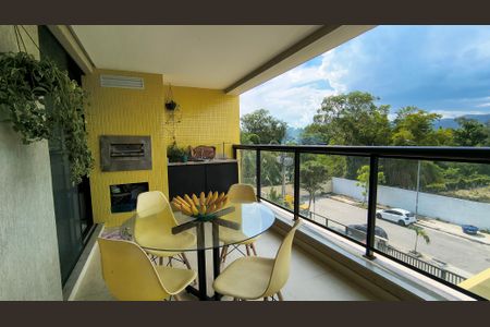 Varanda de apartamento para alugar com 3 quartos, 96m² em Recreio dos Bandeirantes, Rio de Janeiro