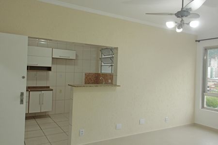 Sala de apartamento para alugar com 1 quarto, 60m² em Campo Grande, Santos