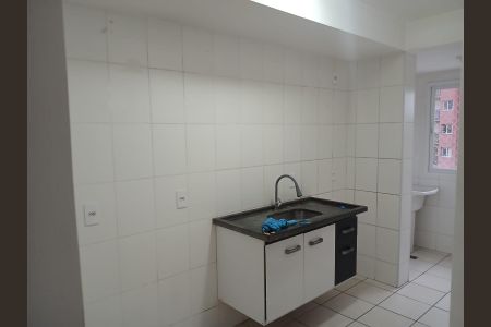 Cozinha de apartamento à venda com 2 quartos, 48m² em Residencial Paraiso, Várzea Paulista