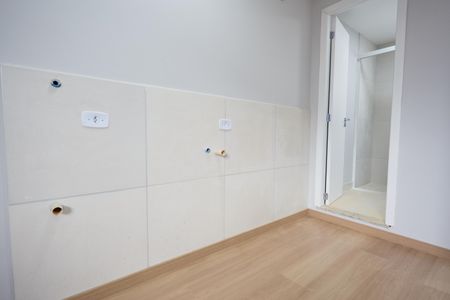 Cozinha de apartamento para alugar com 1 quarto, 23m² em Cajuru, Curitiba