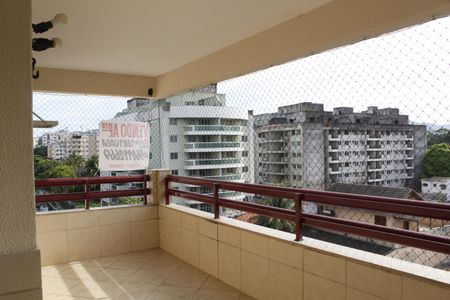 Varanda da Sala de apartamento à venda com 3 quartos, 86m² em Jacarepaguá, Rio de Janeiro