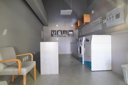 Studio à venda com 30m², 1 quarto e 1 vagaLavanderia