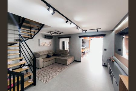 Sala de casa de condomínio à venda com 3 quartos, 85m² em Jardim Shangai, Jundiaí