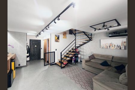 Sala de casa de condomínio à venda com 3 quartos, 85m² em Jardim Shangai, Jundiaí