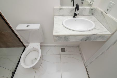 Casa de condomínio para alugar com 150m², 3 quartos e 2 vagasBanheiro Social
