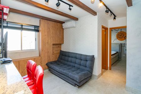 Sala de apartamento para alugar com 1 quarto, 37m² em Gutierrez, Belo Horizonte