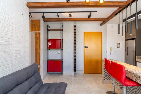 Sala de apartamento para alugar com 1 quarto, 37m² em Gutierrez, Belo Horizonte