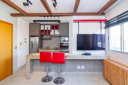 Apartamento para alugar com 37m², 1 quarto e 1 vagaSala