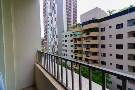 Varanda de kitnet/studio para alugar com 1 quarto, 23m² em Jardim das Acacias, São Paulo