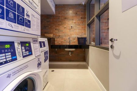 Studio para alugar com 23m², 1 quarto e sem vagaLavanderia