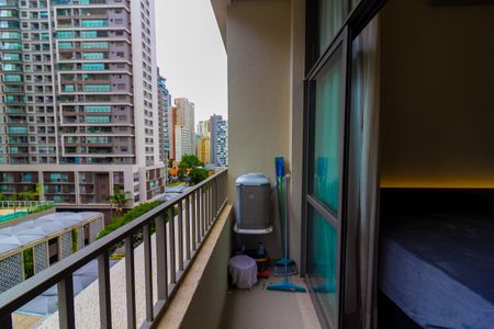 Studio para alugar com 23m², 1 quarto e sem vagaVaranda