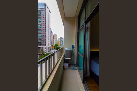 Studio para alugar com 23m², 1 quarto e sem vagaVaranda