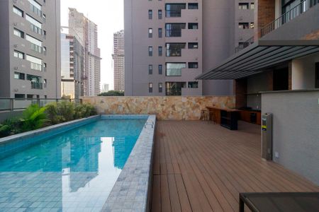 Studio para alugar com 23m², 1 quarto e sem vagaChurrasqueira