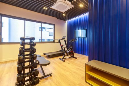 Studio para alugar com 23m², 1 quarto e sem vagaAcademia