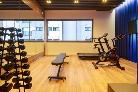 Studio para alugar com 23m², 1 quarto e sem vagaAcademia