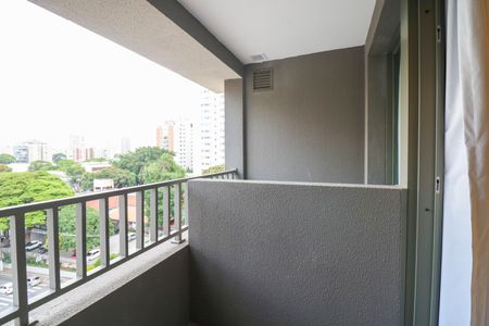 Studio para alugar com 29m², 1 quarto e sem vagaVaranda