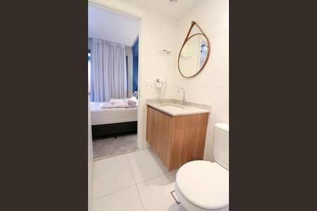 Studio para alugar com 29m², 1 quarto e sem vagaBanheiro