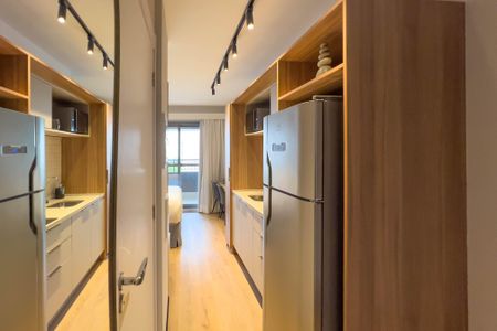 Studio para alugar com 25m², 1 quarto e sem vagaCozinha