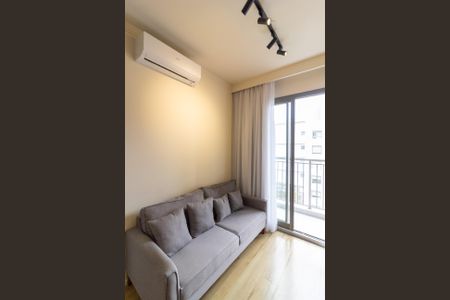 Sala de apartamento para alugar com 1 quarto, 30m² em Campo Belo, São Paulo