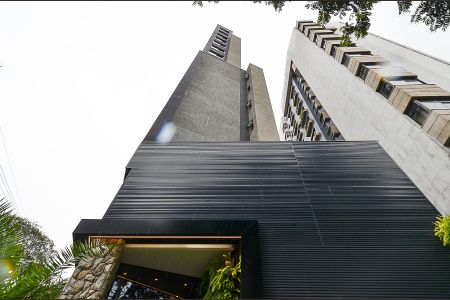 Apartamento à venda com 98m², 3 quartos e 2 vagas Apartamento à venda com 98m², 3 quartos e 2 vagasFachada