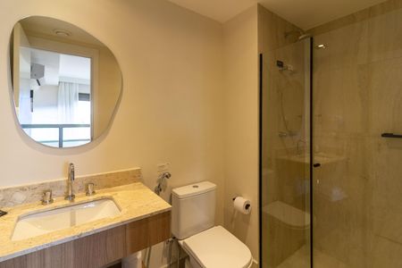 Apartamento para alugar com 30m², 1 quarto e sem vagaBanheiro