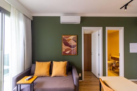Sala de apartamento para alugar com 2 quartos, 42m² em Campo Belo, São Paulo