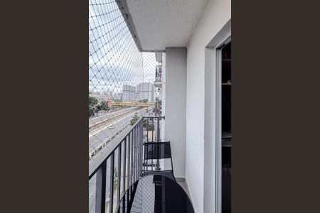 Varanda da Sala de apartamento à venda com 2 quartos, 37m² em Cambuci, São Paulo
