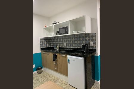 Studio à venda com 23m², 1 quarto e sem vagaCozinha