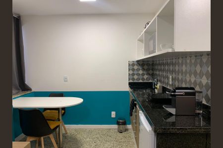 Studio à venda com 23m², 1 quarto e sem vagaCozinha