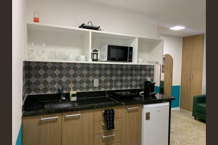 Studio à venda com 23m², 1 quarto e sem vagaCozinha