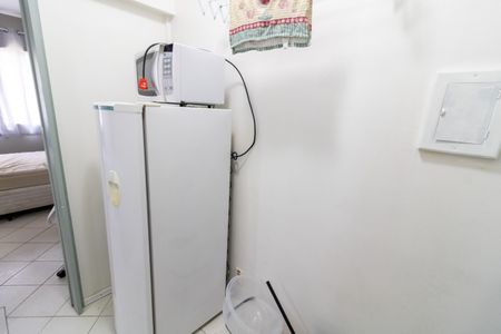 Cozinha de kitnet/studio para alugar com 1 quarto, 25m² em Centro Histórico, Porto Alegre