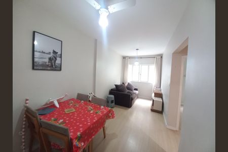 Sala de apartamento para alugar com 1 quarto, 55m² em Itararé, São Vicente