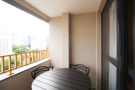 Varanda de apartamento para alugar com 1 quarto, 26m² em Vila Olímpia, São Paulo