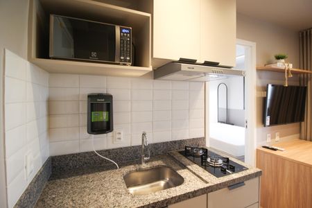 Apartamento para alugar com 26m², 1 quarto e sem vaga Apartamento para alugar com 26m², 1 quarto e sem vagaCozinha