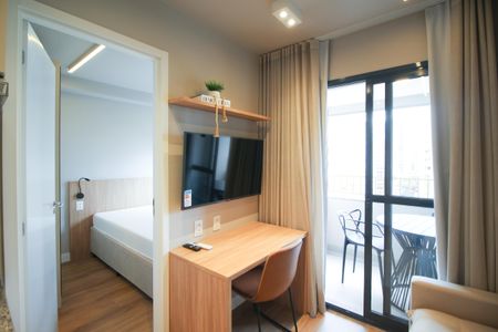 Apartamento para alugar com 26m², 1 quarto e sem vaga Apartamento para alugar com 26m², 1 quarto e sem vagaSuíte