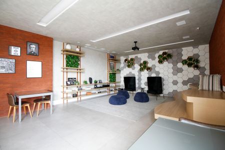 Studio para alugar com 35m², 1 quarto e 1 vaga Studio para alugar com 35m², 1 quarto e 1 vagaÁrea Comum - Coworking