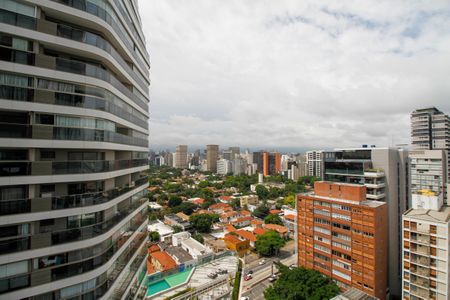 Vista de kitnet/studio para alugar com 1 quarto, 35m² em Pinheiros, São Paulo