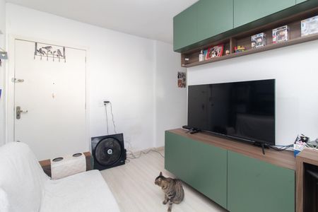 Sala de apartamento à venda com 2 quartos, 49m² em Cristal, Porto Alegre
