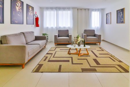 Apartamento à venda com 27m², 1 quarto e sem vaga Apartamento à venda com 27m², 1 quarto e sem vagaHall de entrada