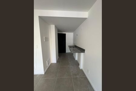 Cozinha de kitnet/studio à venda com 1 quarto, 27m² em Centro, Rio de Janeiro