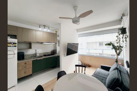 Sala de apartamento para alugar com 2 quartos, 44m² em Ponte Sao Joao, Jundiaí