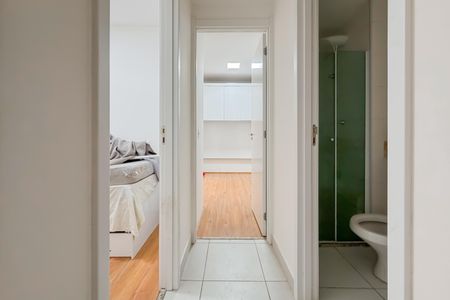 Apartamento para alugar com 37m², 2 quartos e sem vaga Apartamento para alugar com 37m², 2 quartos e sem vagaCorredor